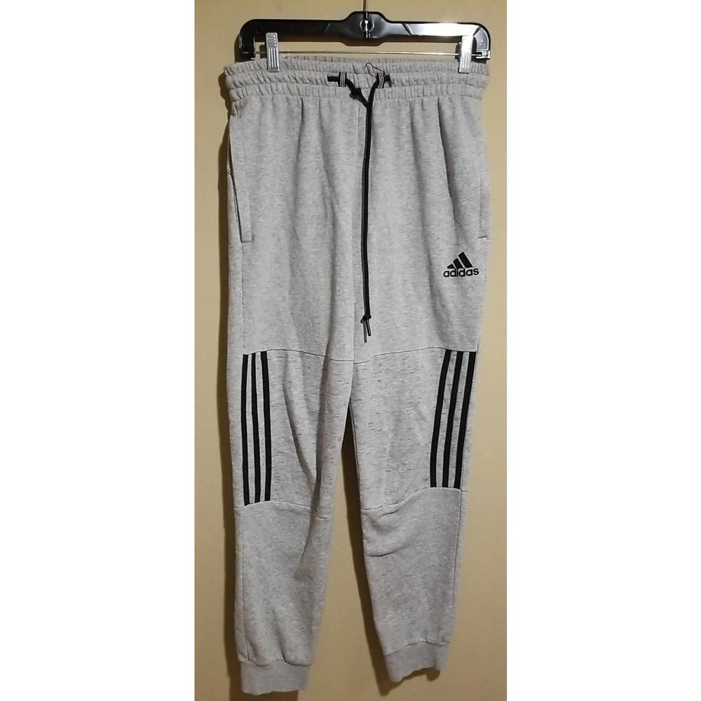 Adidas Athletic Sweatpants with Drawstring Men's Size Small